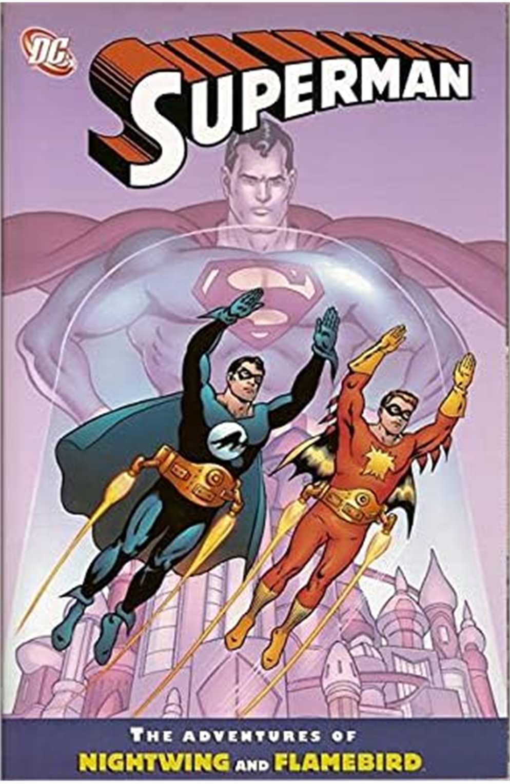 Superman Adventures of Flamebird & Nightwing Graphic Novel