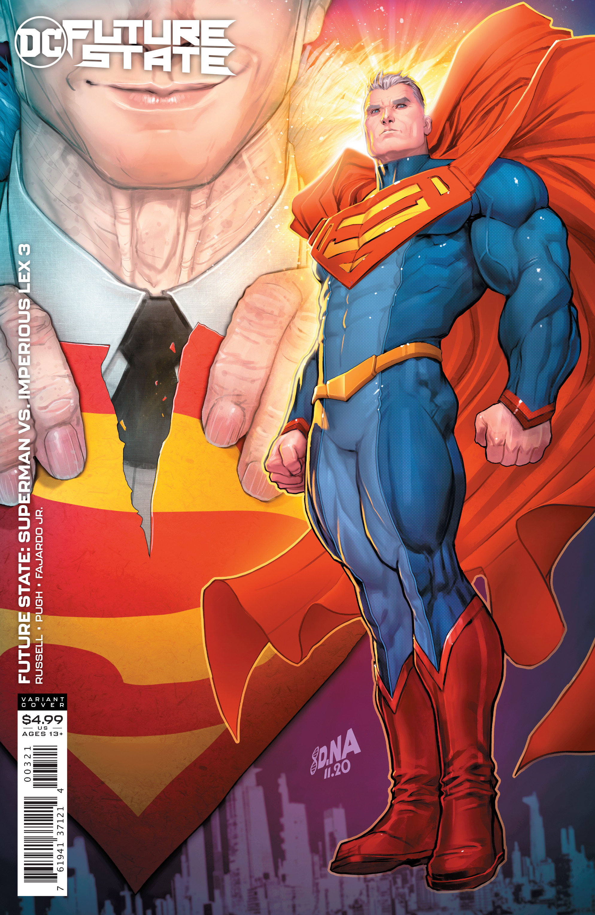 Future State Superman Vs Imperious Lex #3 Cover B David Nakayama Card Stock Variant (Of 3)