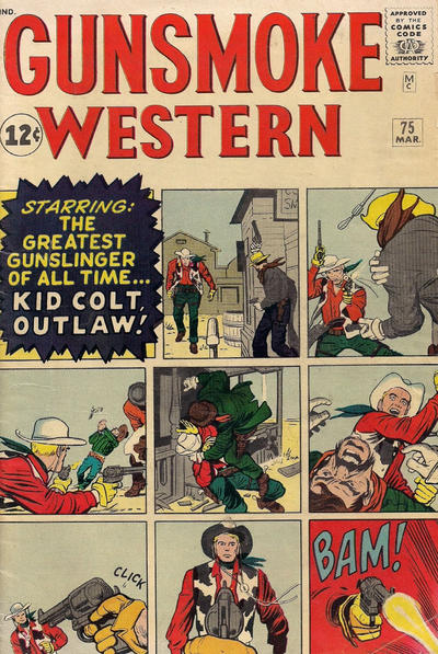 Gunsmoke Western #75 - G/Vg