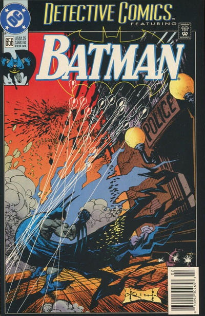 Detective Comics #656 [Newsstand]-Very Good (3.5 – 5)