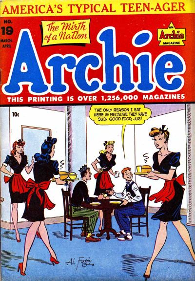 Archie Comics #19-Good (1.8 – 3)