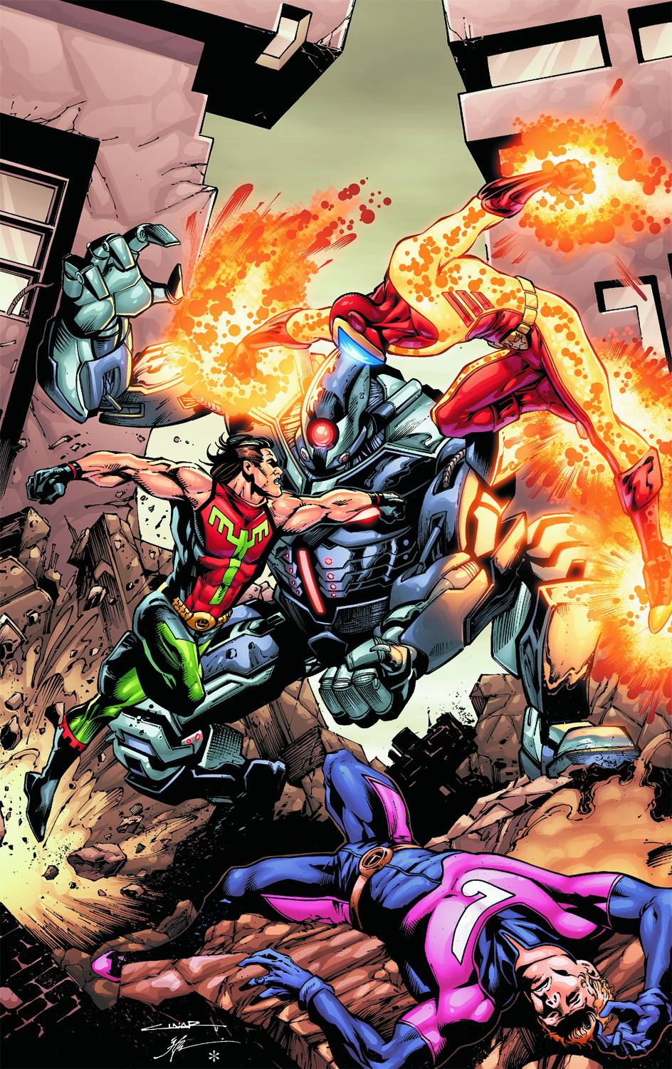 Legion of Super Heroes When Evil Calls Graphic Novel