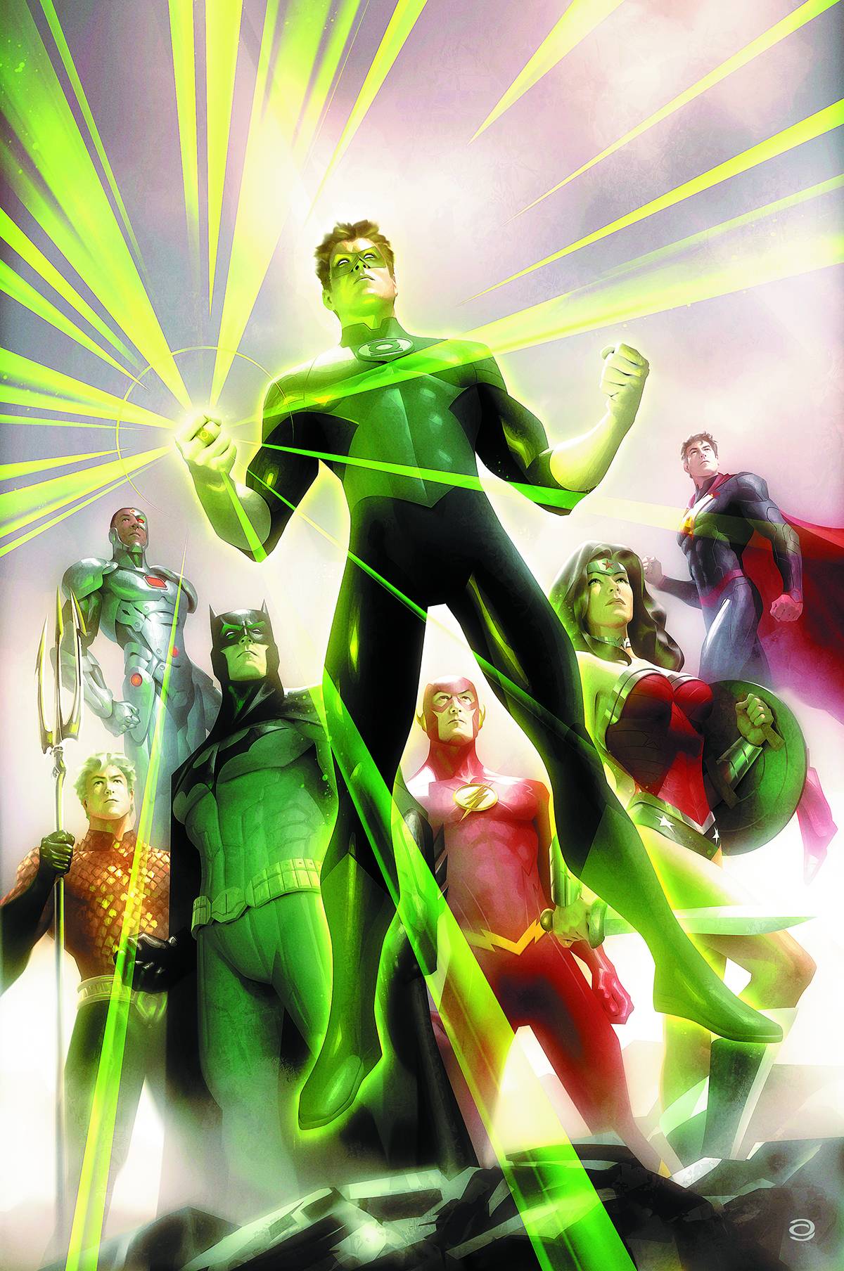 Justice League of America #4 Green Lantern 75 Variant Edition (2015)