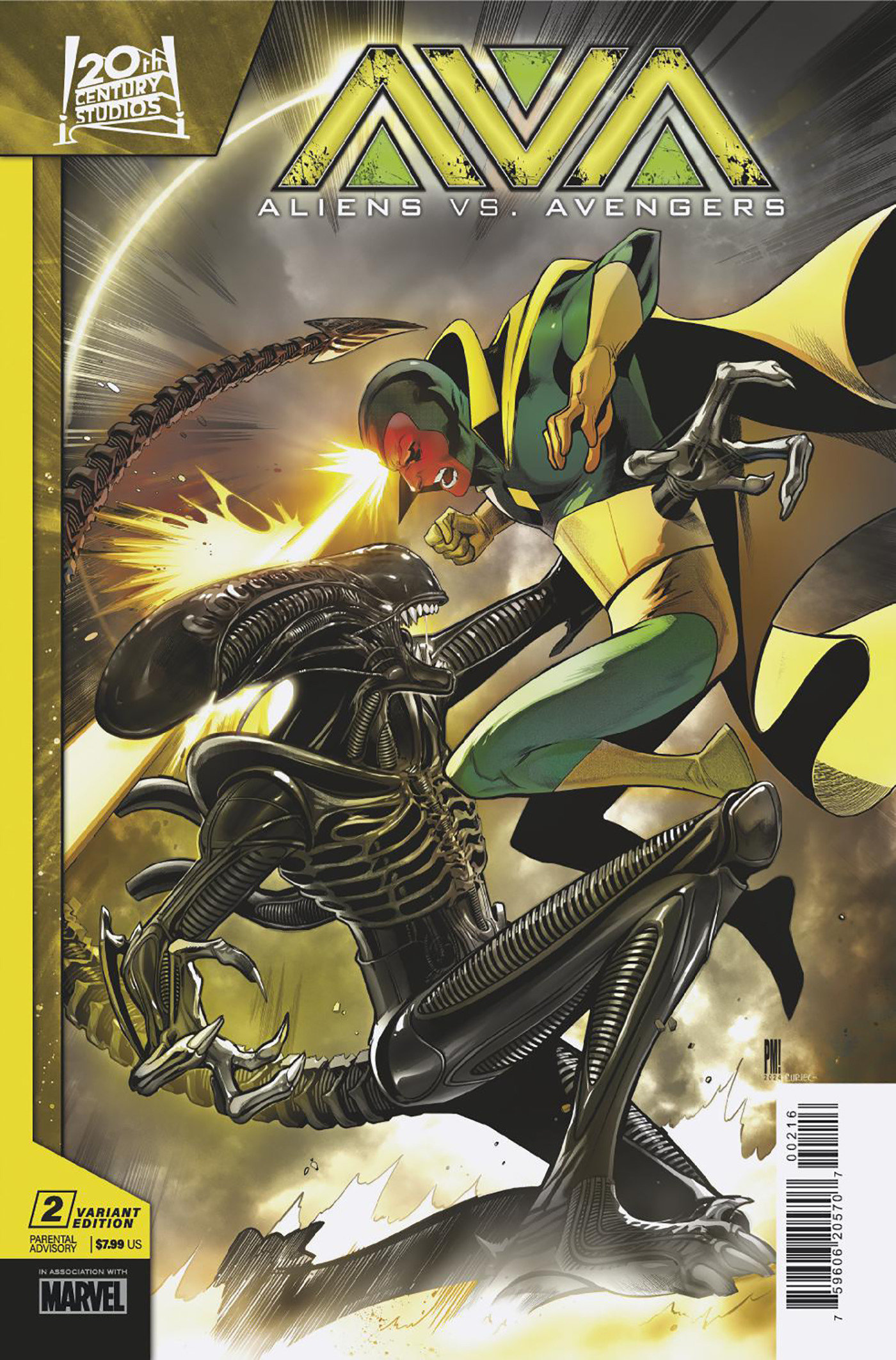 Aliens Vs. Avengers #2 Paco Medina 1 In 25 Incentive Variant