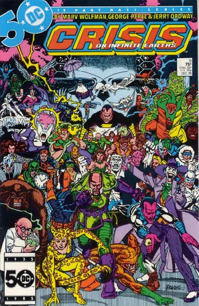 Crisis On Infinite Earths #9 [Direct] - Vf+ 8.5