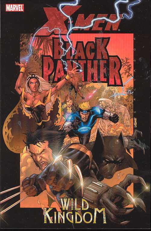 X-Men Black Panther Graphic Novel Wild Kingdom