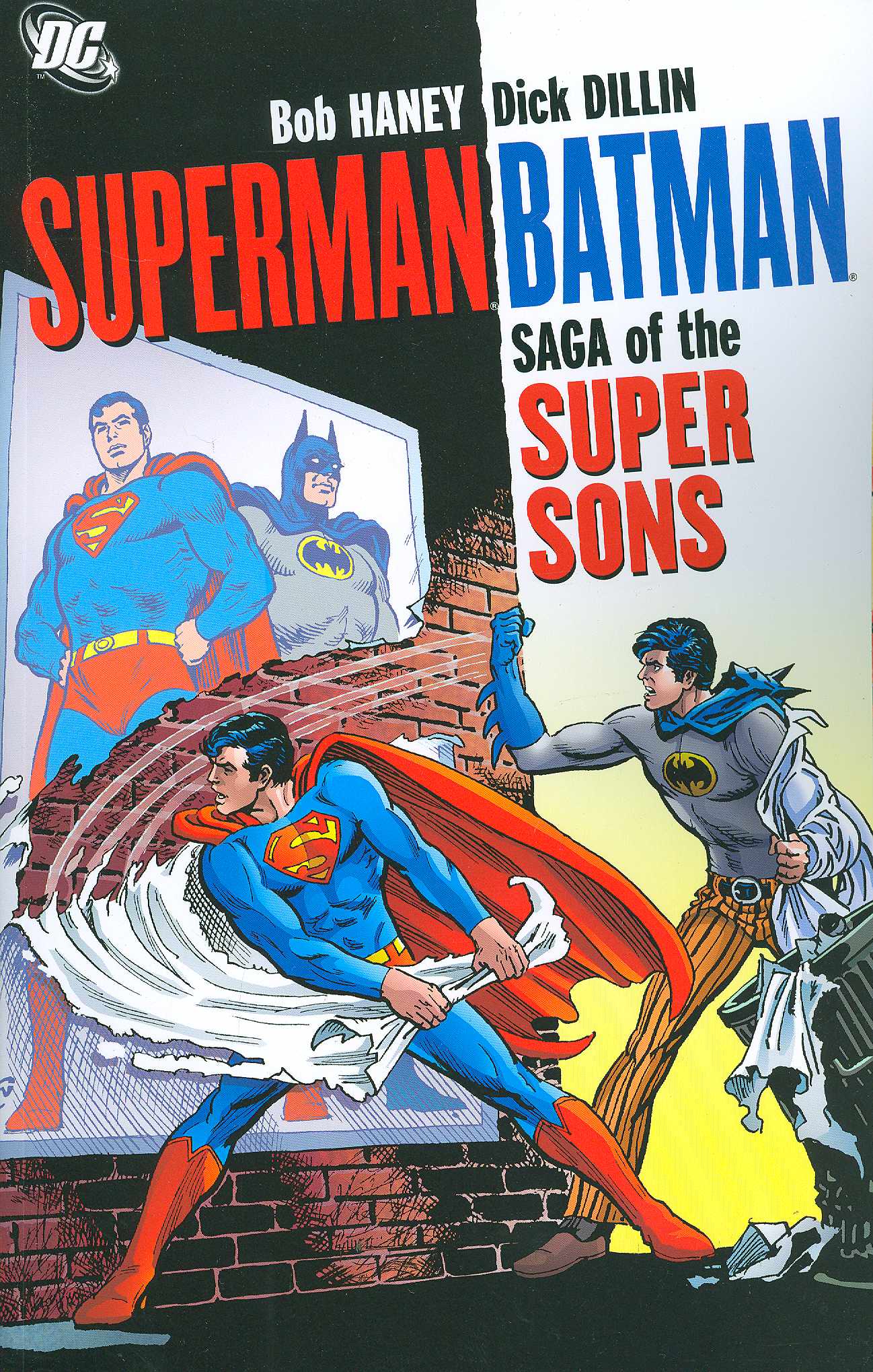 Batman Superman Saga of the Super Sons Graphic Novel