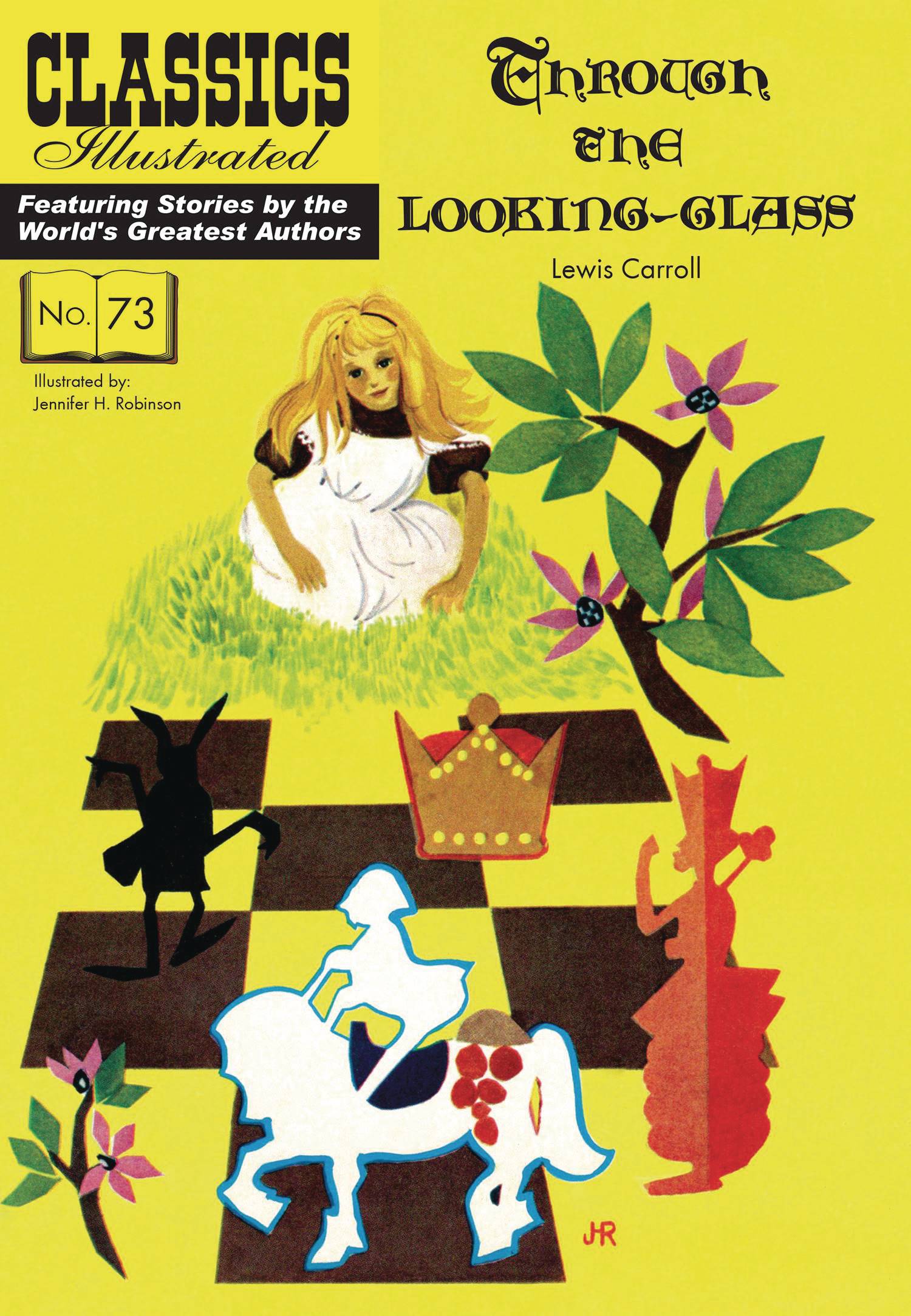 Classic Illustrated Graphic Novel Through Looking Glass