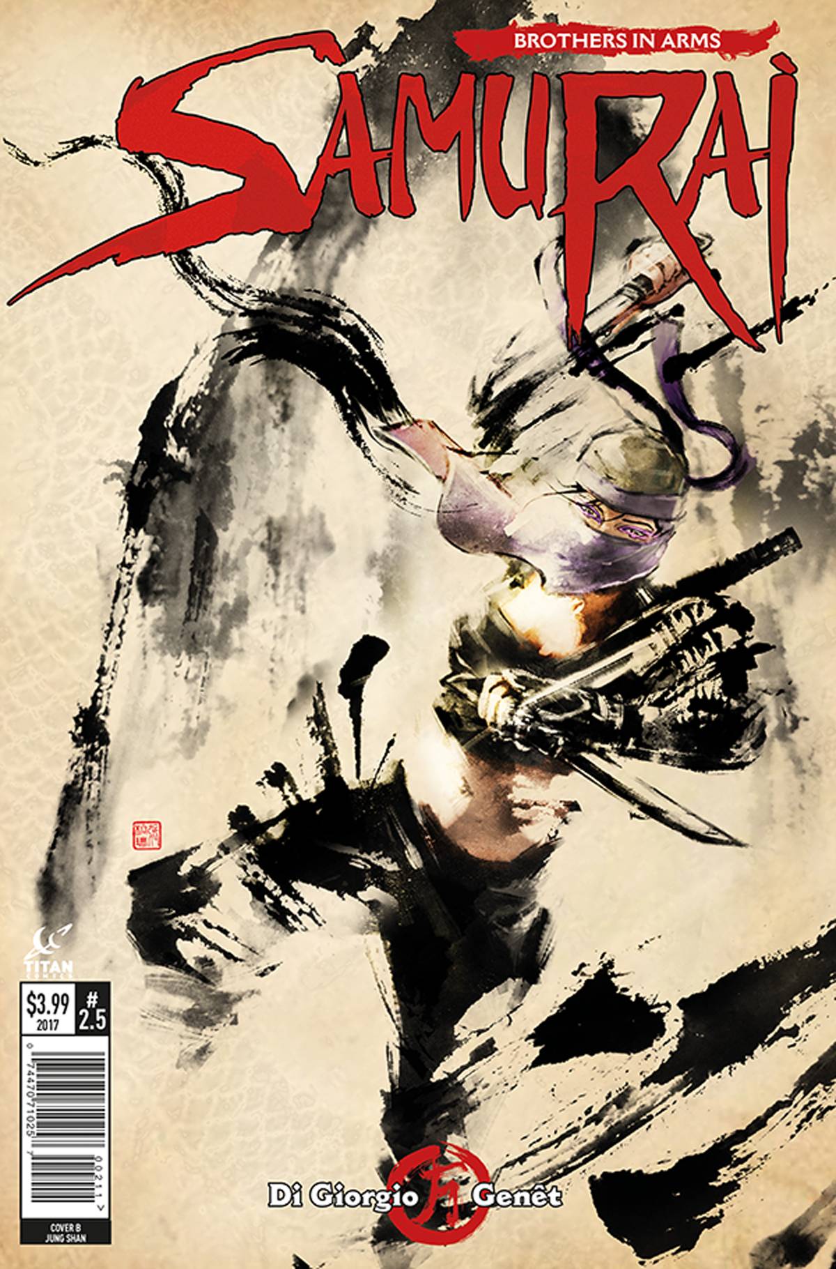 Samurai Brothers In Arms #5 Cover B Jungshan