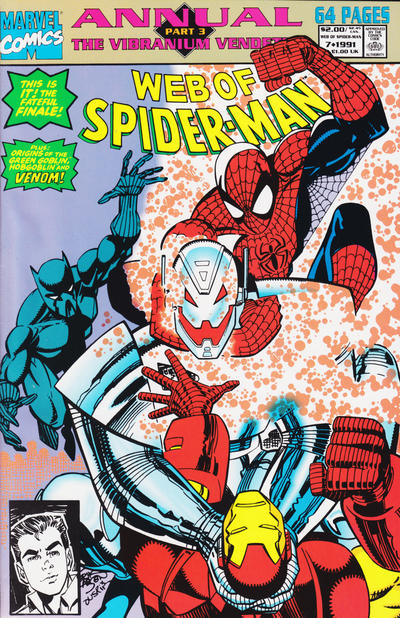 Web of Spider-Man Annual #7 [Direct] - Vg/Fn 5.0