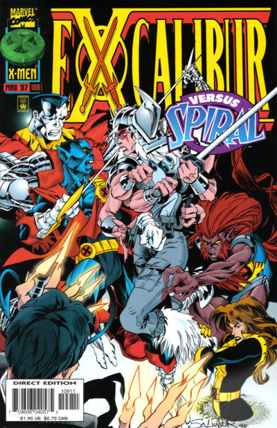 Excalibur #109 [Direct Edition]-Very Fine (7.5 – 9)