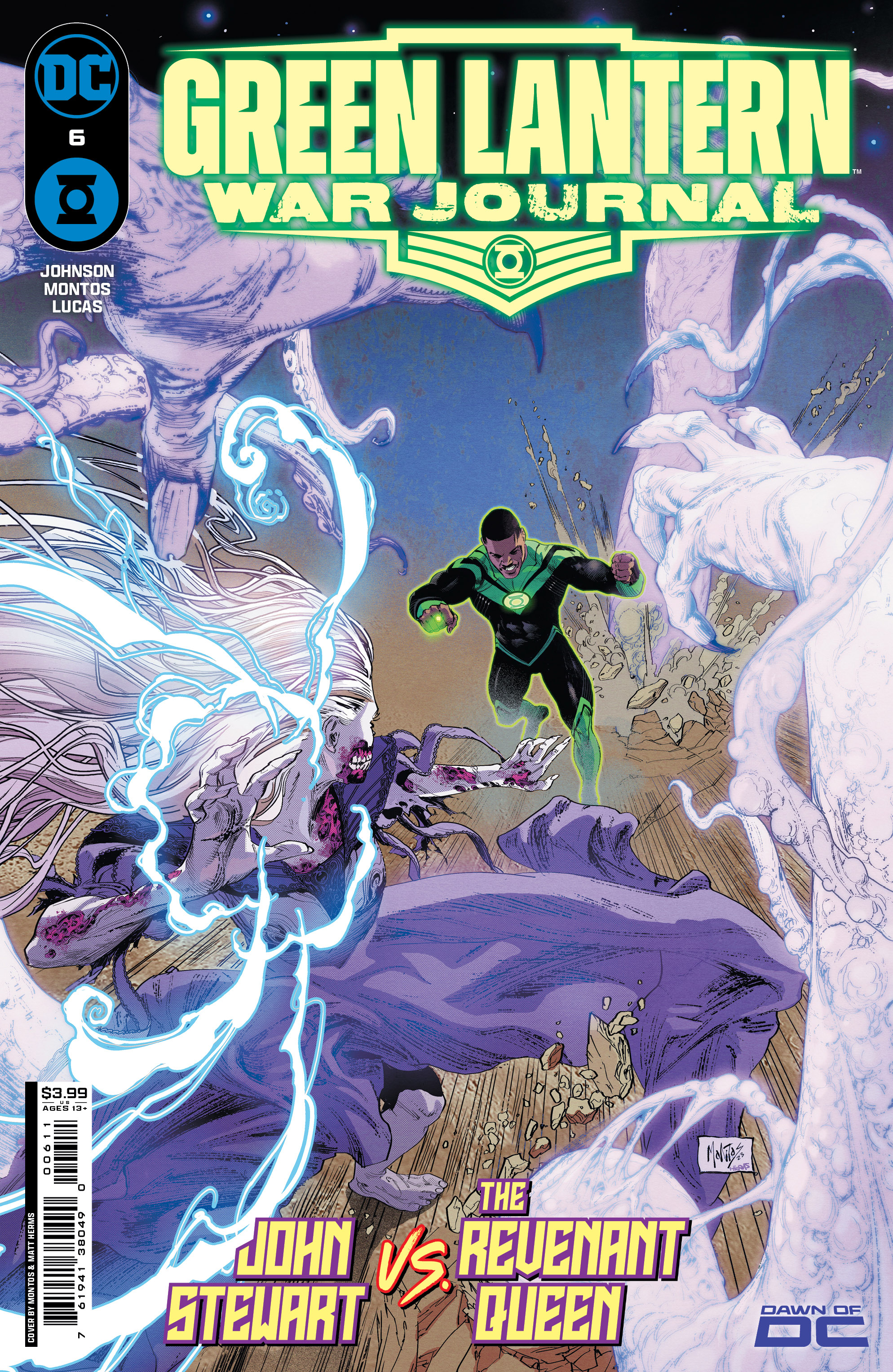 Green Lantern War Journal #6 Cover A Montos