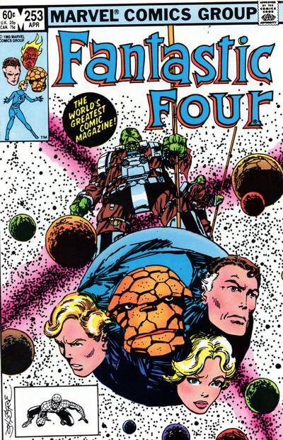 Fantastic Four #253 [Direct]-Fine (5.5 – 7)