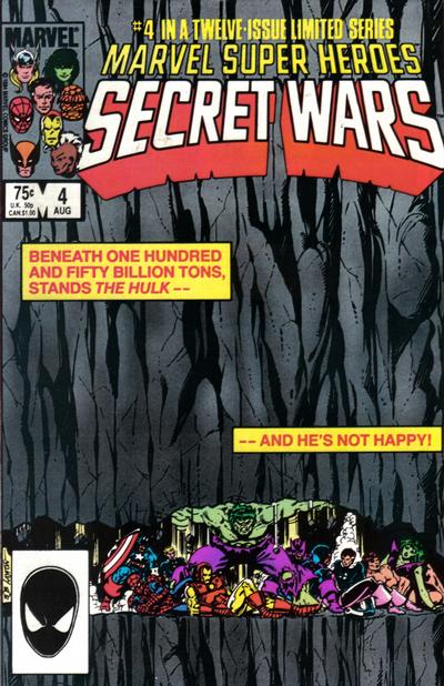 Marvel Super-Heroes Secret Wars #4 [Direct]-Very Fine (7.5 – 9)
