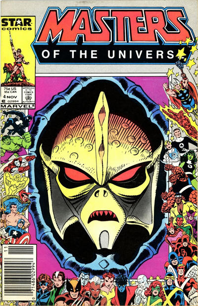 Masters of The Universe #4 [Newsstand](1986)-Very Fine (7.5 – 9)