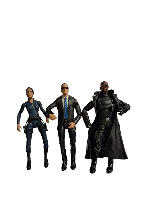 2015 Hasbro Marvel Legends Shield 3-Pack Pre-Owned Complete