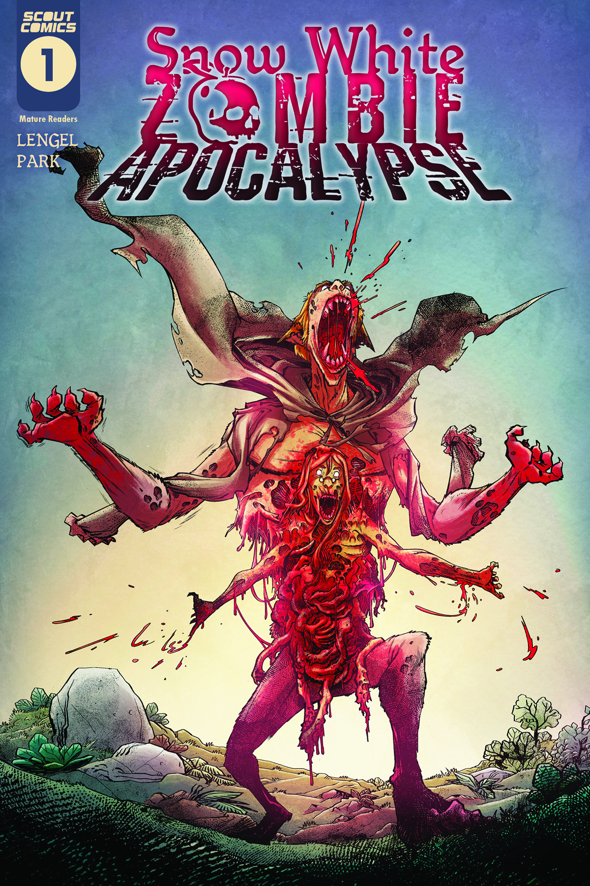 Snow White Zombie Apocalypse #1 Cover B 10 Copy Unlock (Of 5)