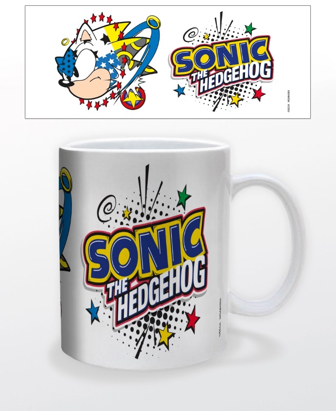 Sonic - Comic Pop Mug