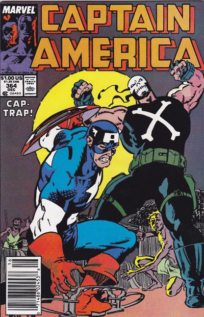 Captain America #364 [Newsstand](1968)-Very Good (3.5 – 5)