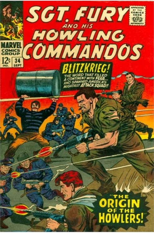 Sgt. Fury And His Howling Commandos Volume 1 #34