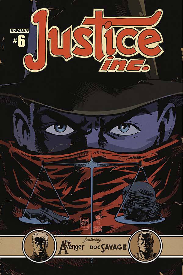 Justice Inc #6 Cover B Francavilla Variant