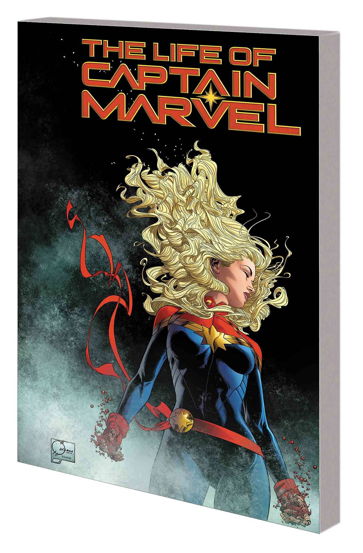 Life of Captain Marvel Graphic Novel Quesada Direct Market Edition