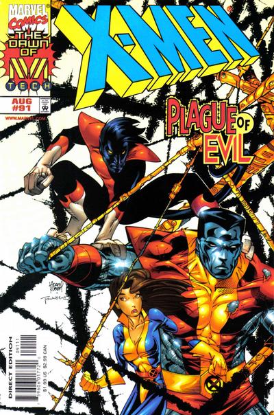 X-Men #91 [Direct Edition]-Very Fine (7.5 – 9)