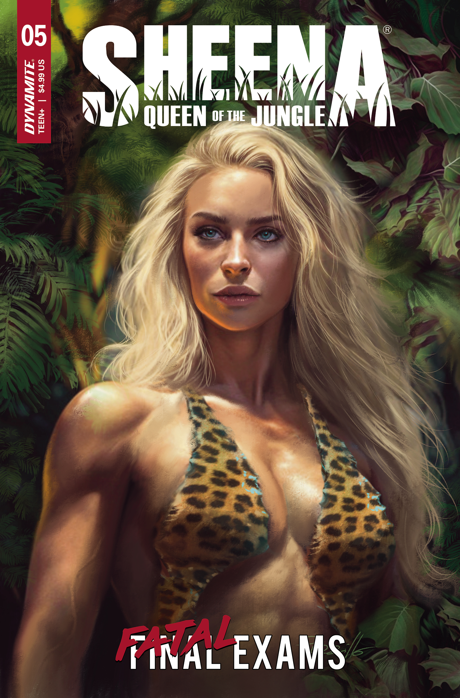 Sheena Queen of the Jungle #5 Cover A Parrillo