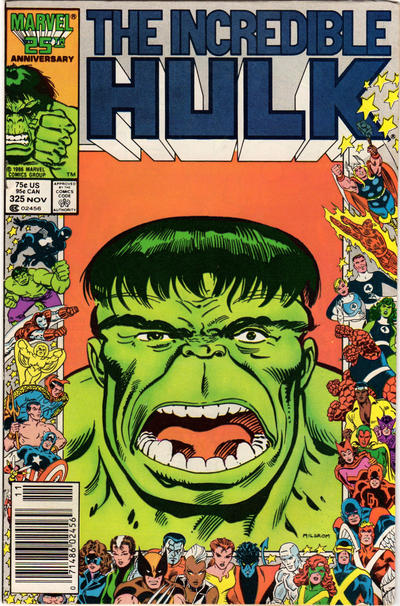 The Incredible Hulk #325 [Newsstand]-Fine (5.5 – 7)