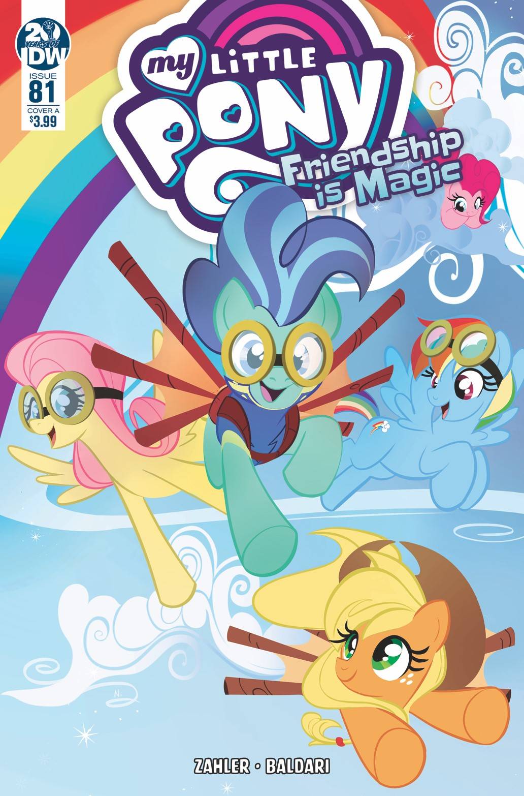My Little Pony Friendship Is Magic #81 Cover A Baldari