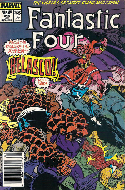 Fantastic Four #314 [Newsstand]-Very Good (3.5 – 5)