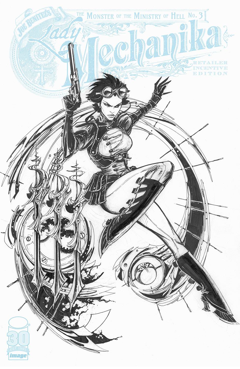 Lady Mechanika Monster of Ministry #3 Cover C 1 for 10 Incentive (Of 4)