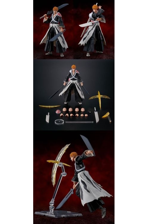 *Pre-Order* Bleach: Thousand-Year Blood War S.H. Figuarts Ichigo Kurosaki Dual Zangetsu