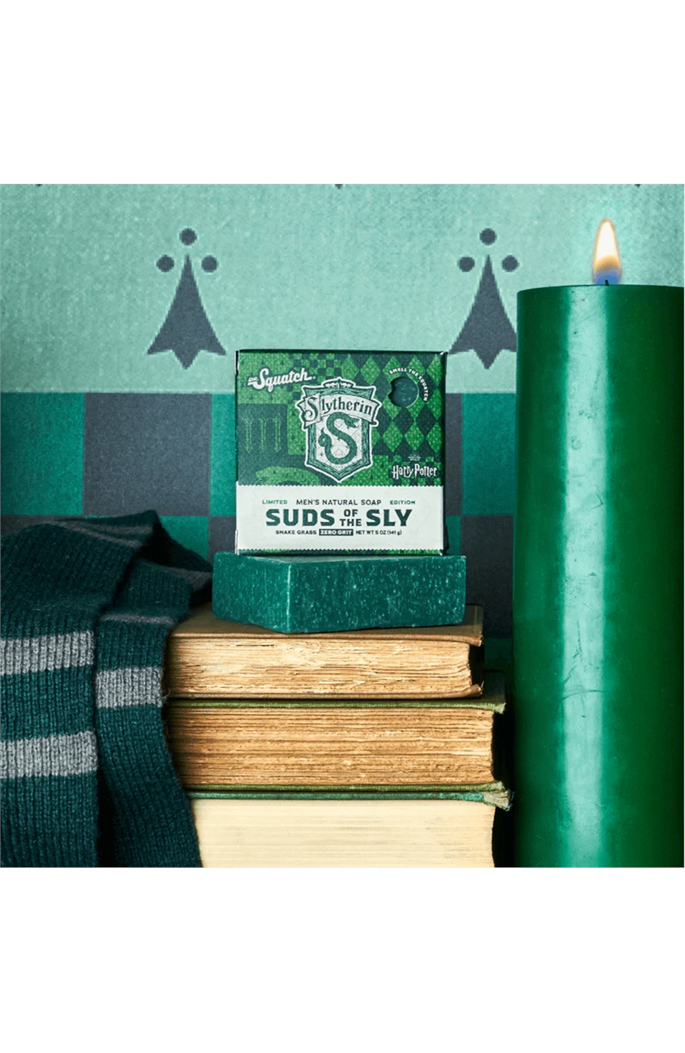 Dr Squatch - Harry Potter - Slytherin Suds of The Sly Bar Soap