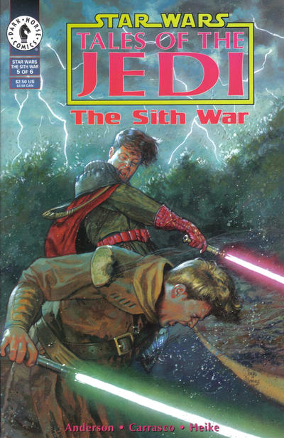 Star Wars: Tales of The Jedi - The Sith War #5 (1995)- Vf/Nm 9.0