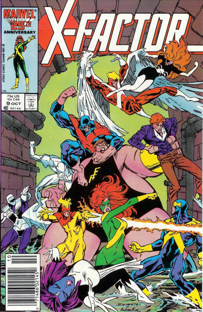 X-Factor #9 [Newsstand]-Good (1.8 – 3)