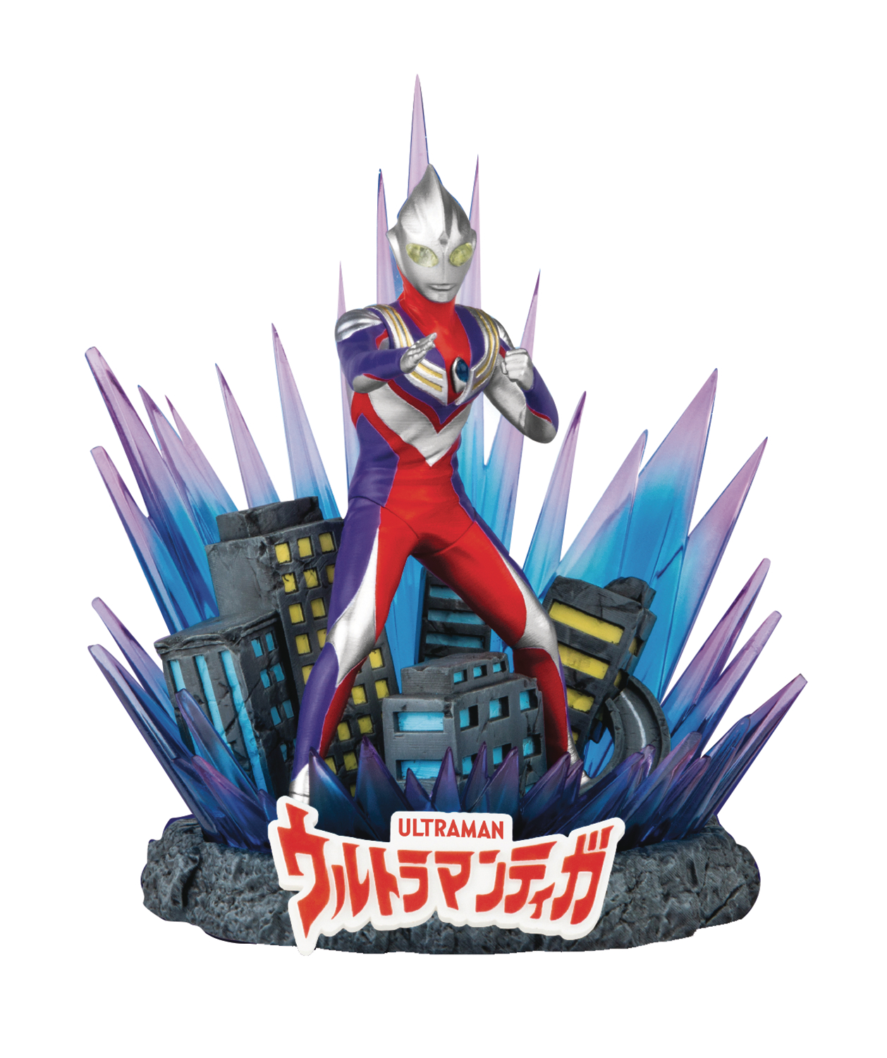Ultraman Ds-113 Tiga Diorama Stage 6 Inch Statue