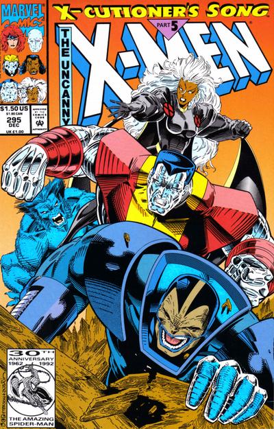 The Uncanny X-Men #295 [Direct] - Fn/Vf, Polybag Open But Included