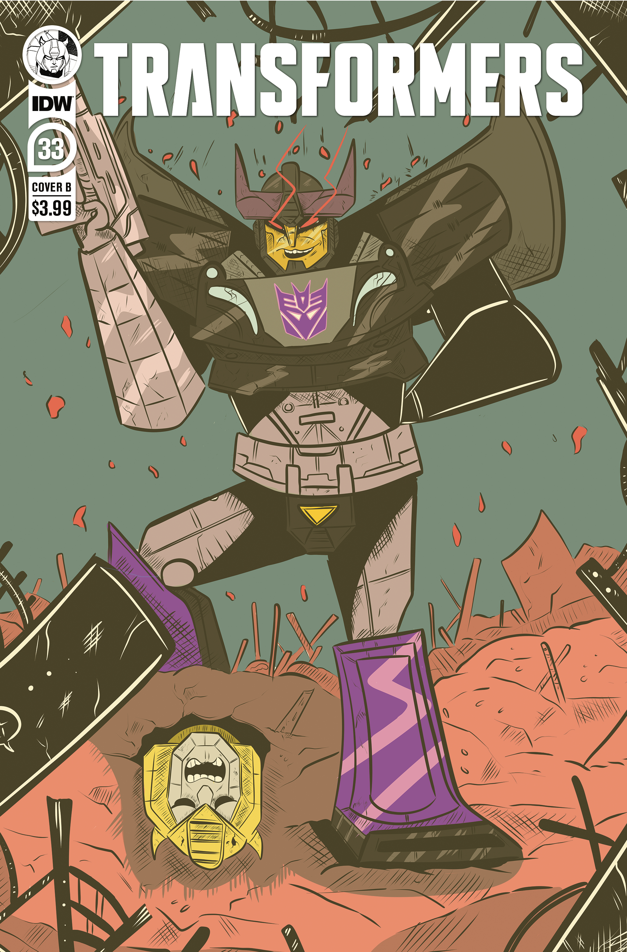 Transformers Volume 33 Cover B Lane Lloyd