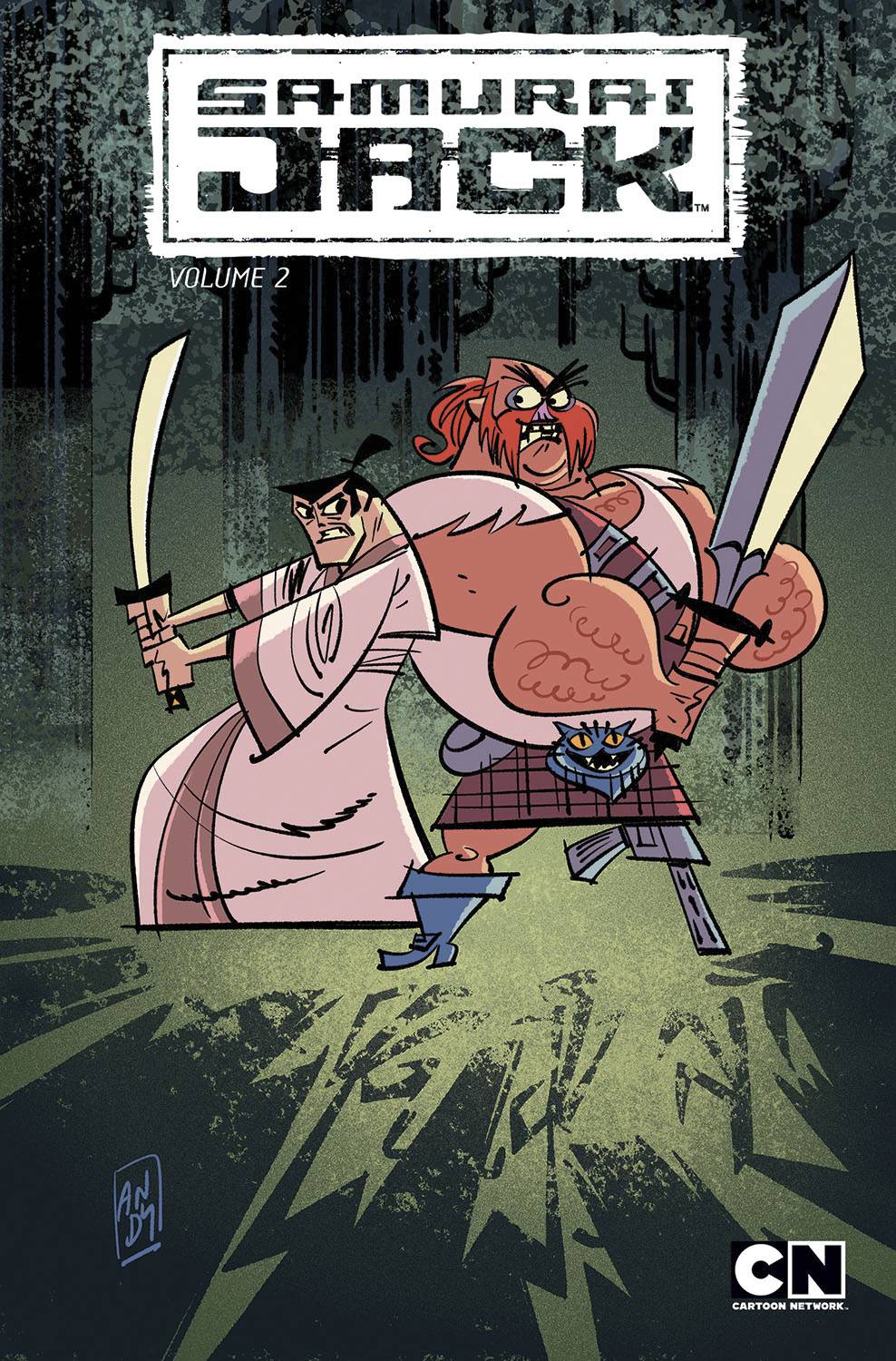 Samurai Jack Graphic Novel Volume 2 Scotsmans Curse