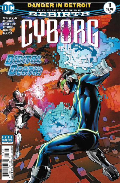 Cyborg #11 [Will Conrad Cover]-Near Mint (9.2 - 9.8)