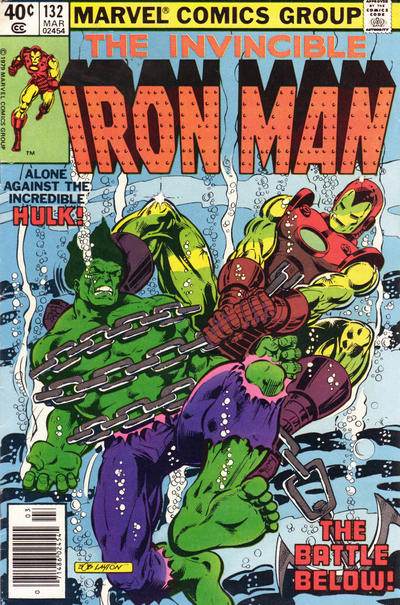 Iron Man #132 [Newsstand]-Fine (5.5 – 7)