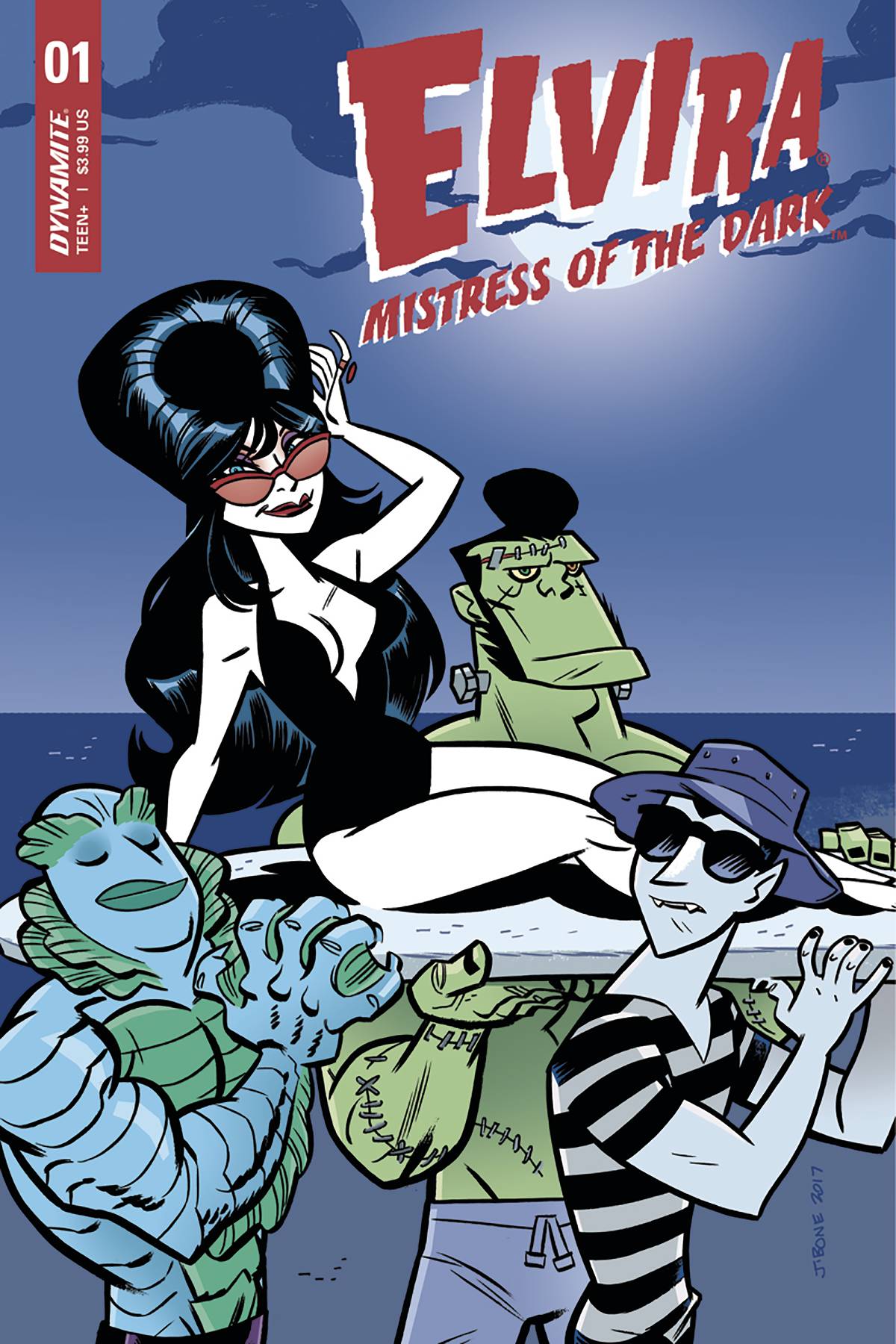 Elvira Mistress of Dark #1 Cover B Bone