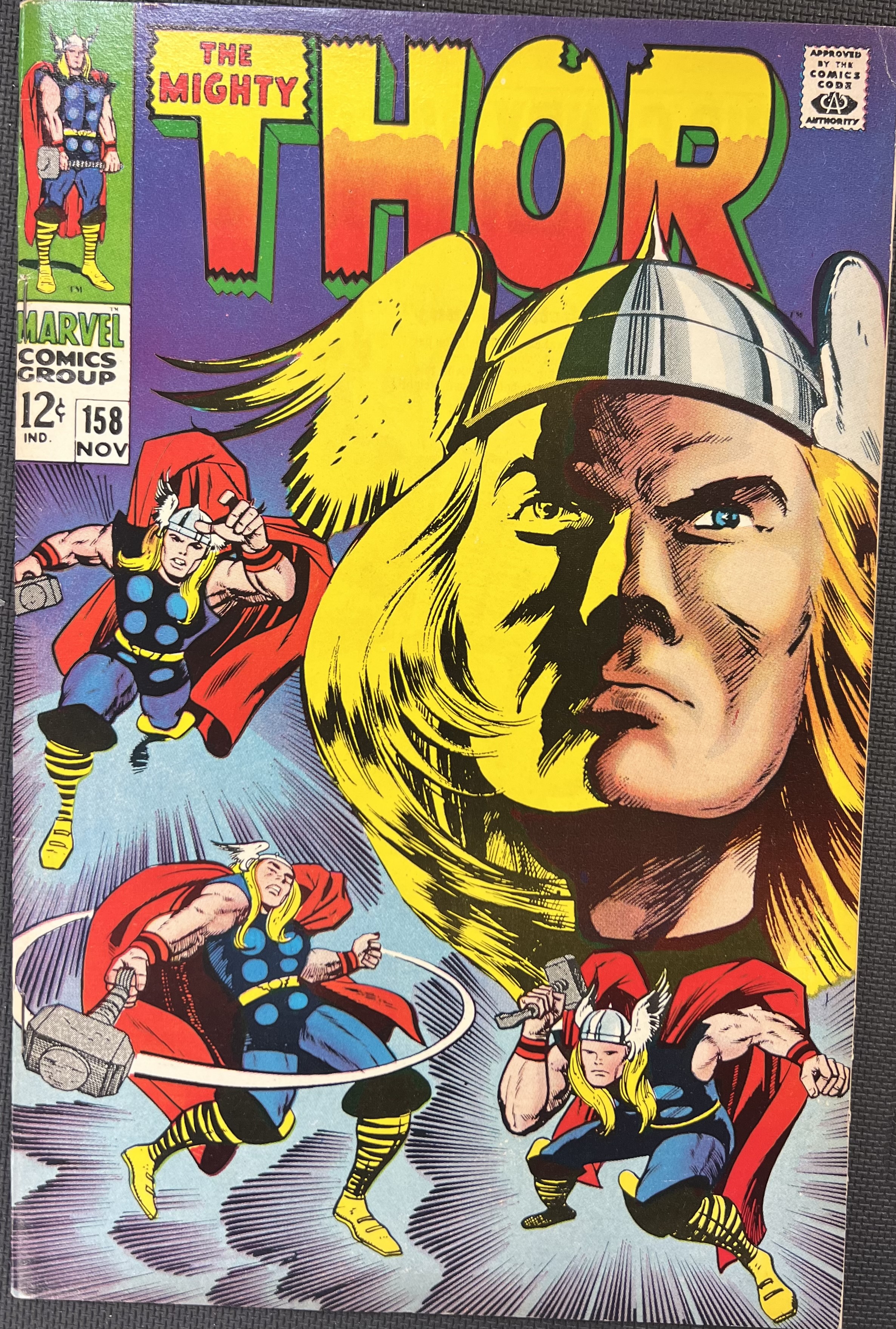 Thor #158 (1962 Marvel 1st Series Journey Into Mystery)