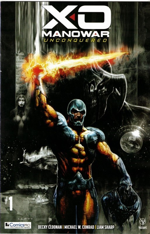 X-O Manowar Unconquered #1 Liam Sharp Comicspro Retailer Variant