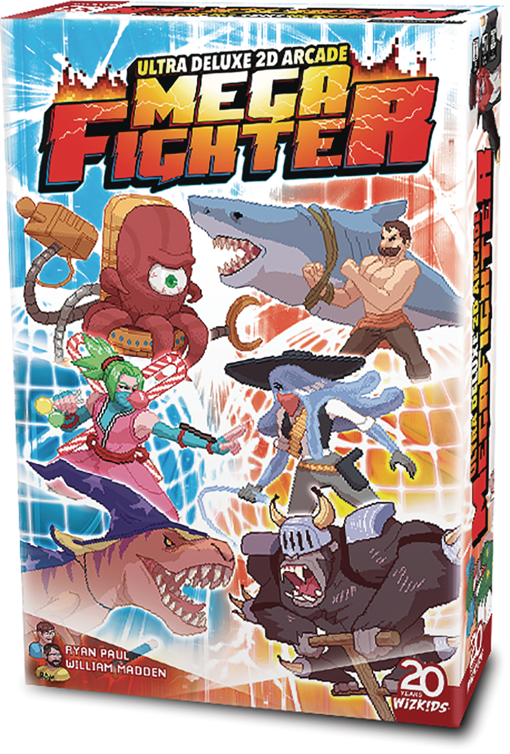 Ultra 2D Arcade Mega Fighter Card Game