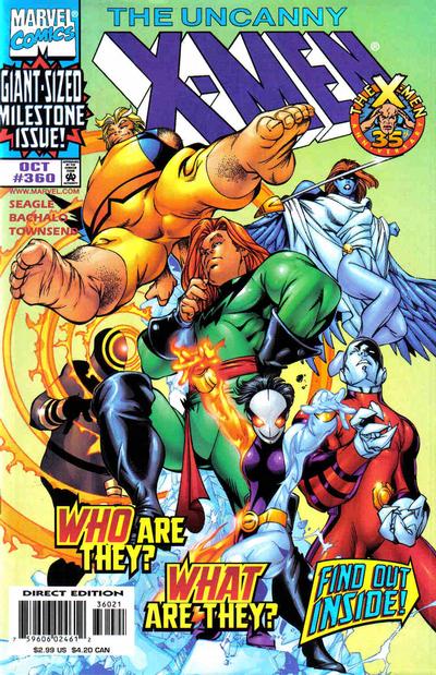 The Uncanny X-Men #360 [Direct Non-Enhanced Edition]-Very Good (3.5 – 5)