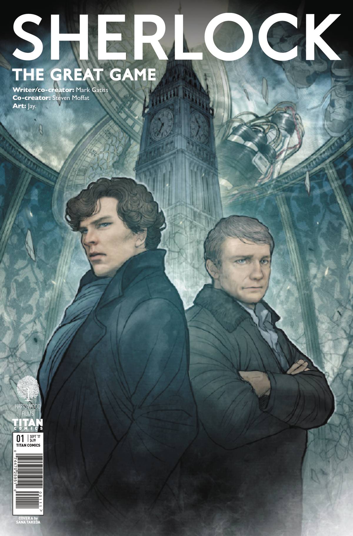 Sherlock The Great Game #1 Cover A Takeda