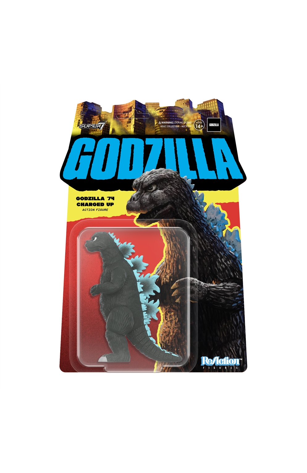 Godzilla 1974 Charged Up 3 3/4-Inch Reaction Figure
