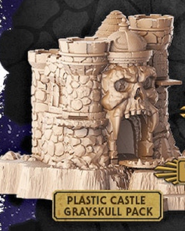 Masters of the Universe Clash For Eternia Plastic Castle Grauskull Kickstarter